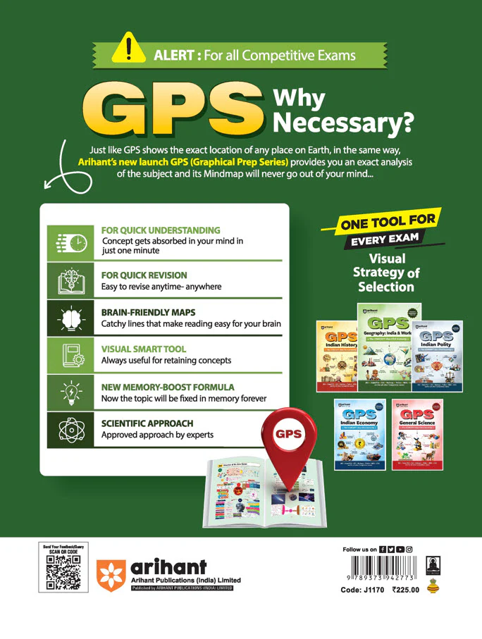 GPS Indian Geography: India and World | with Infographics Mindmaps & Flowcharts | for UPSC, IAS, PCS, SSC, Railway, NDA, CDS & Other Competitive Exams - Image 5