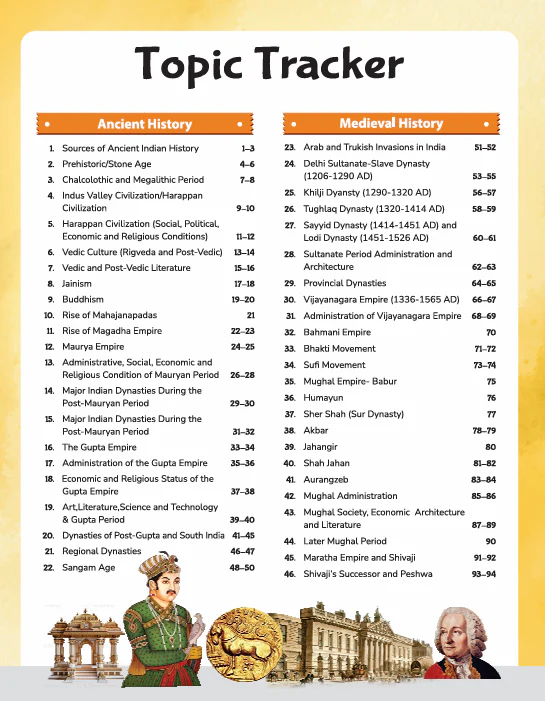 GPS Indian History | with Infographics Mindmaps & Flowcharts | for UPSC, IAS, PCS, SSC, Railway, NDA, CDS &  Other Competitive Exams | English Medium - Image 3