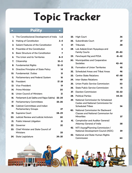 GPS Indian Polity | with Infographics Mindmaps & Flowcharts | for UPSC, IAS, PCS, SSC, Railway, NDA, CDS & Other Competitive Exams | English Medium - Image 3