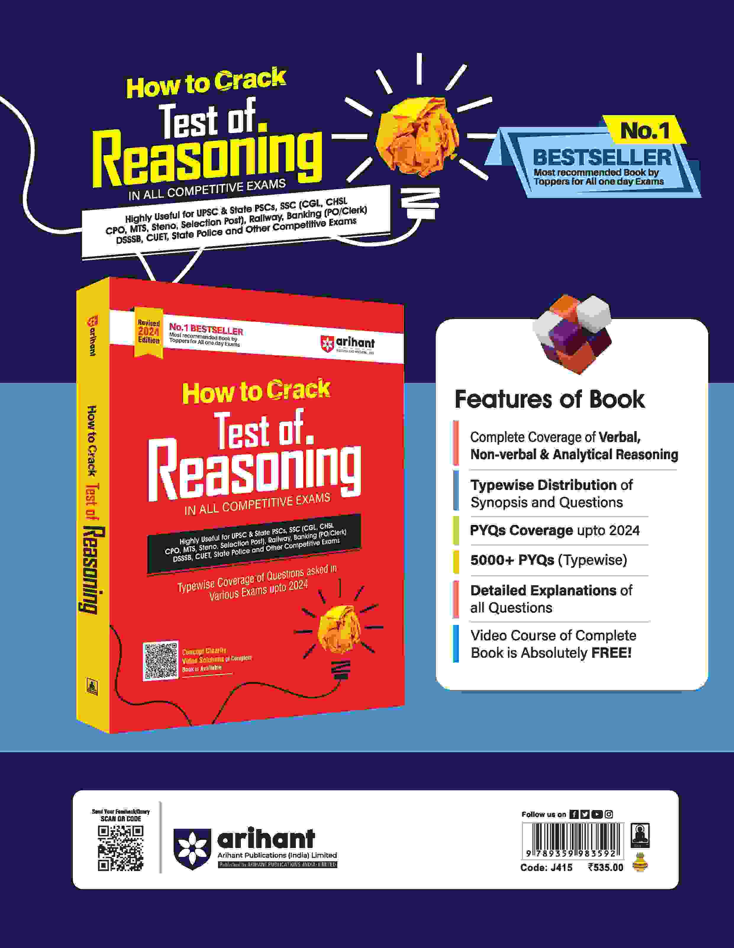 How to Crack - Test of Arithmetic (In All Competitive Exams) | English Medium - Image 3
