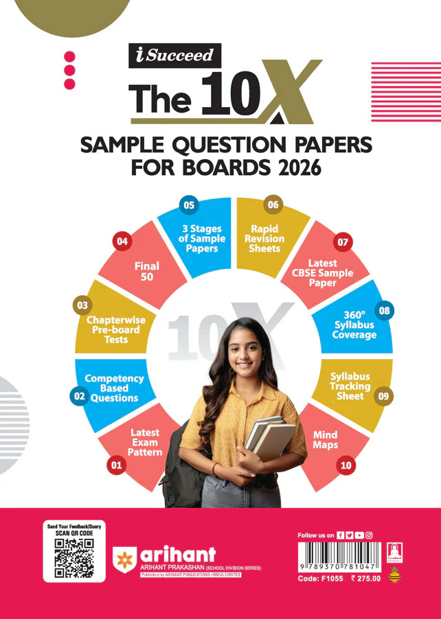 i-Succeed CBSE 2026 – Geography Class 12 | 15 Sample Question Papers | Rapid Revision Sheets | Mind Maps | Final 50 Most Probable Questions | As per Latest CBSE Sample Paper - Image 2