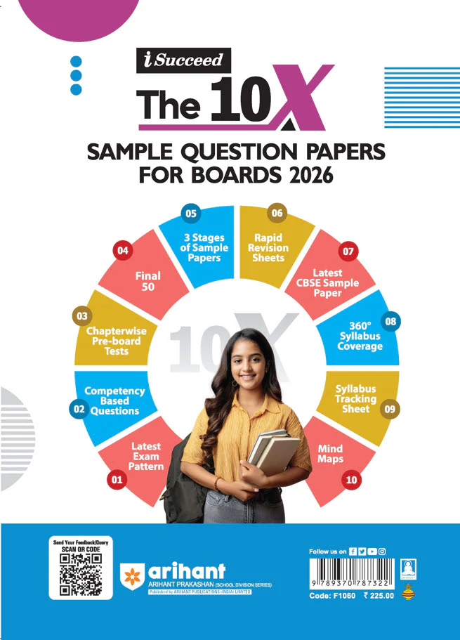 i-Succeed CBSE 2026 – Class 12 Home Science | 10 Sample Question Papers | Rapid Revision Sheets | Mind Maps | Final 50 Most Probable Questions | As per Latest CBSE Sample Paper - Image 2