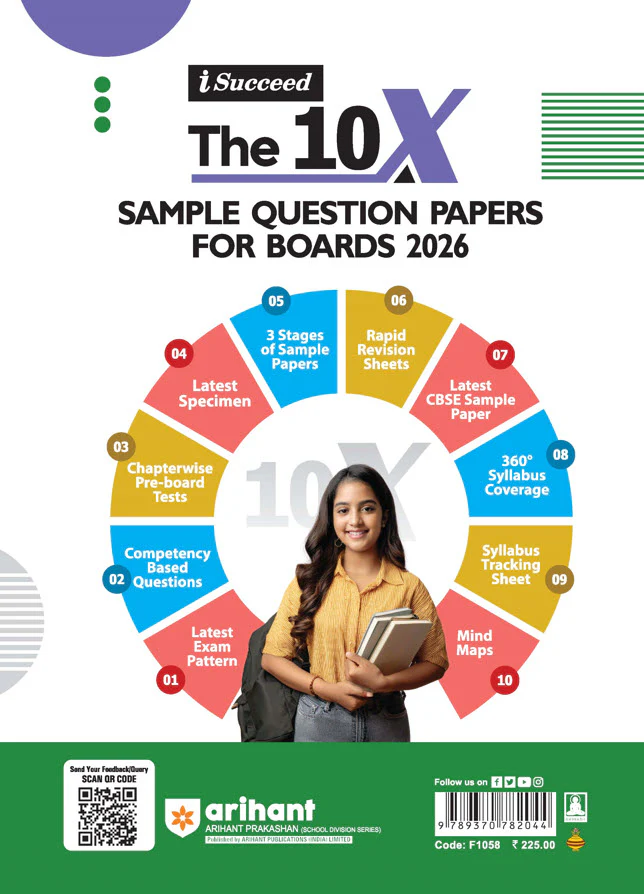 i-Succeed CBSE 2026 – Sociology Class 12 | 10 Sample Question Papers | Rapid Revision Sheets | Mind Maps | Final 50 Most Probable Questions | As per Latest CBSE Sample Paper - Image 2