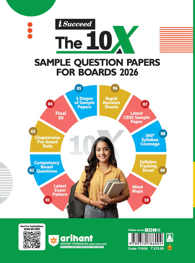 i-Succeed CBSE 2026— Social Science Class 10 | 15 Sample Question Papers | Rapid Revision Sheets | 3 Stages of Sample Papers | Fully Solved Board Paper 2025 | Based on Latest CBSE Sample Paper - Image 2