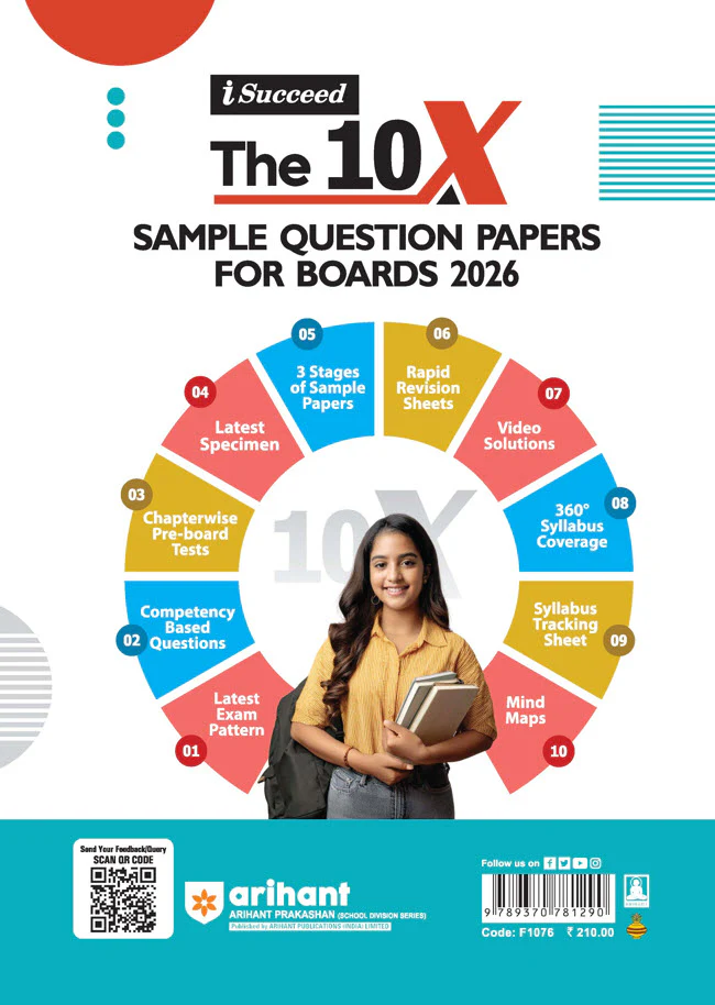 i-Succeed ICSE 2026 – Hindi Class 10 | 10 Sample Question Papers | Based on Latest ICSE Syllabus | Includes Solved Specimen Paper, 2025 Board Paper & Council-style Answers - Image 2