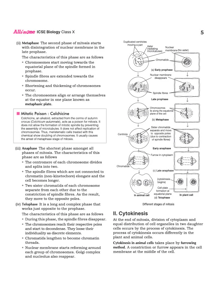ICSE All in One Biology Class 10 Exam 2027 | Complete Study Guide with Internal Assessment | Theory, Chapter Exercises, Sample Papers & Exam Questions - Image 10