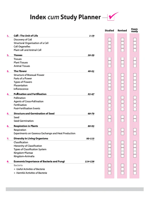 ICSE All in One Biology Class 9 Exam 2026 | Simplifies Theory, In-Text & Chapter Exercises, Exam Pattern Questions, Sample Question Papers with Internal Assessment - Image 3