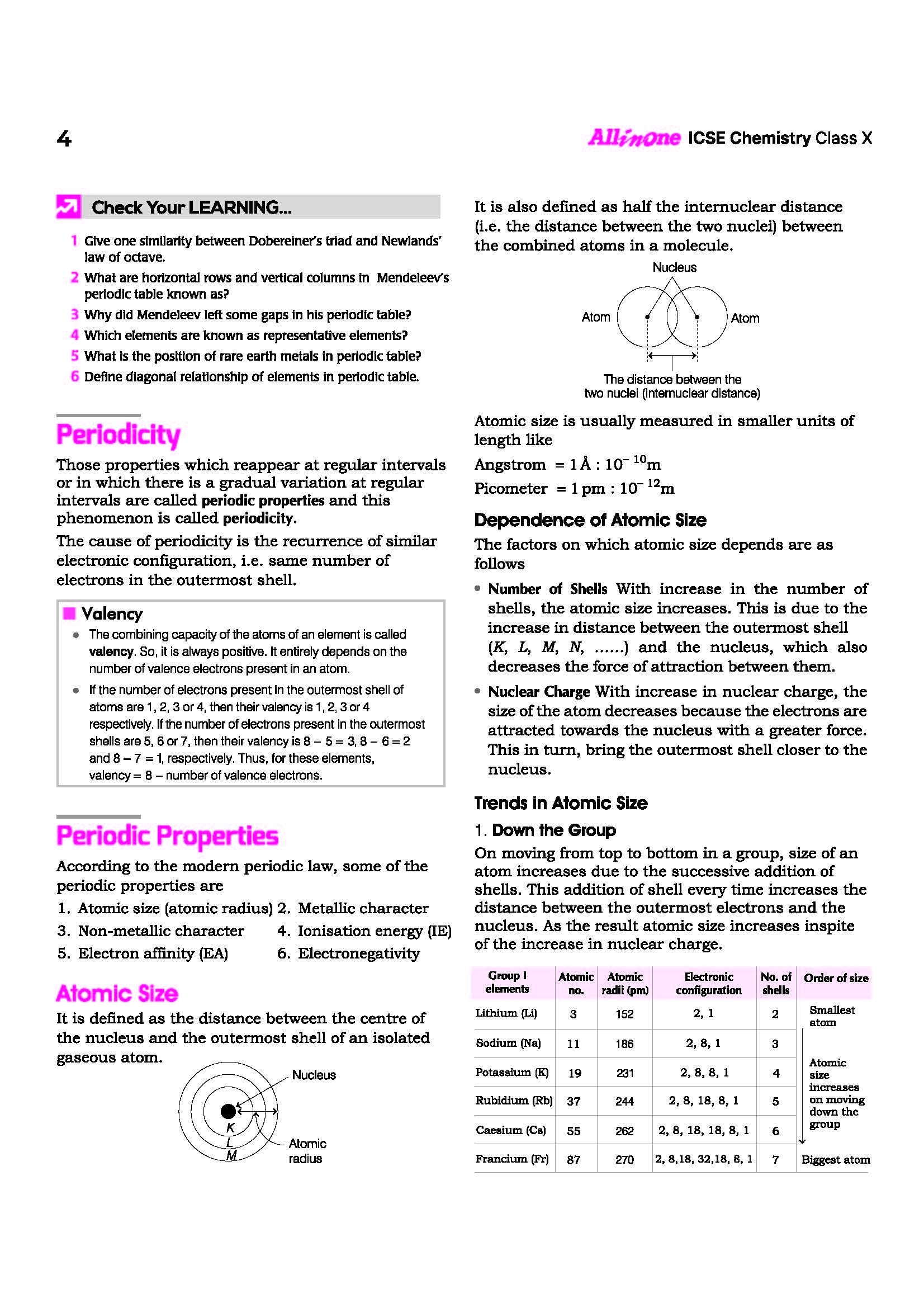 ICSE All in One Chemistry Class 10 Exam 2027 | Complete Study Guide with Internal Assessment | Theory, Chapter Exercises, Sample Papers & Exam Questions - Image 10
