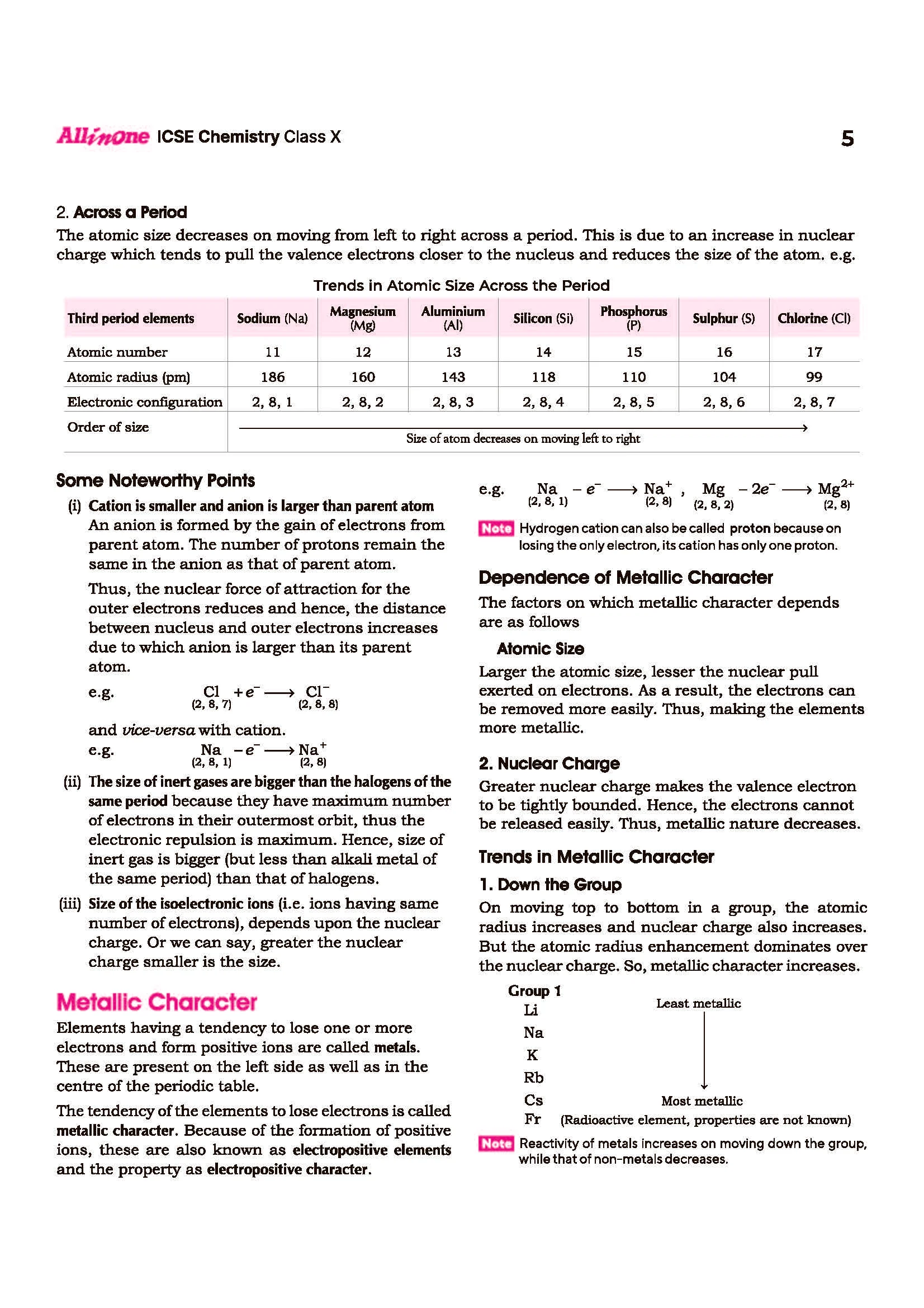 ICSE All in One Chemistry Class 10 Exam 2027 | Complete Study Guide with Internal Assessment | Theory, Chapter Exercises, Sample Papers & Exam Questions - Image 11