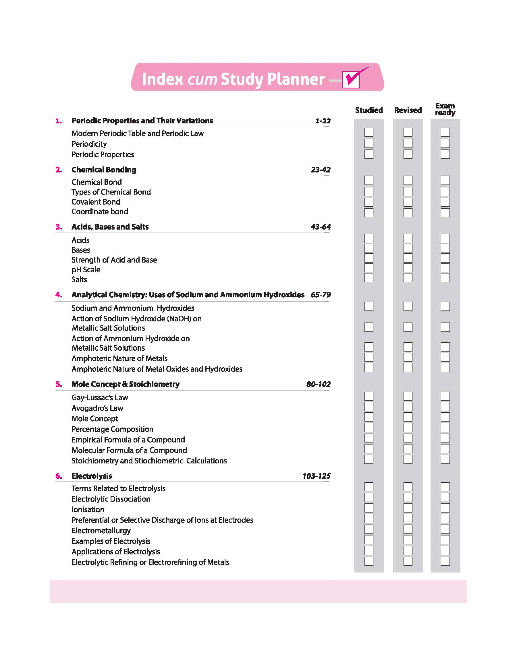 ICSE All in One Chemistry Class 10 Exam 2027 | Complete Study Guide with Internal Assessment | Theory, Chapter Exercises, Sample Papers & Exam Questions - Image 4