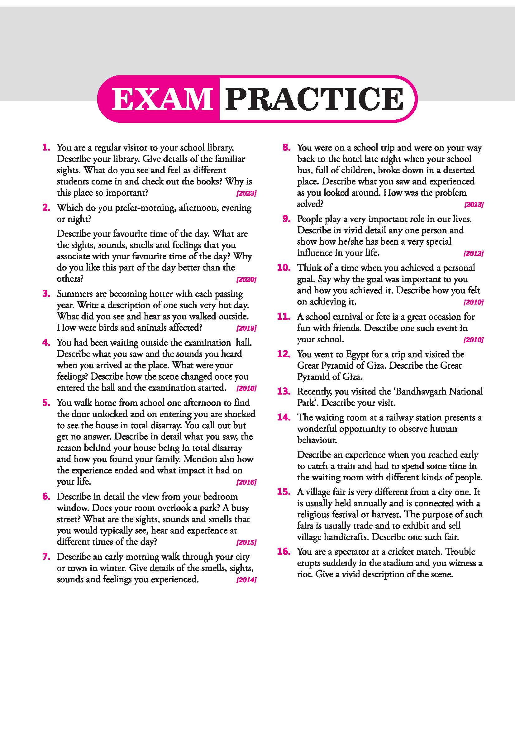 ICSE All in One English Language (Part -1) Class 9 & 10 Exam 2027 | Complete Study Guide with Internal Assessment | Theory, Chapter Exercises, Sample Papers & Exam Questions - Image 9