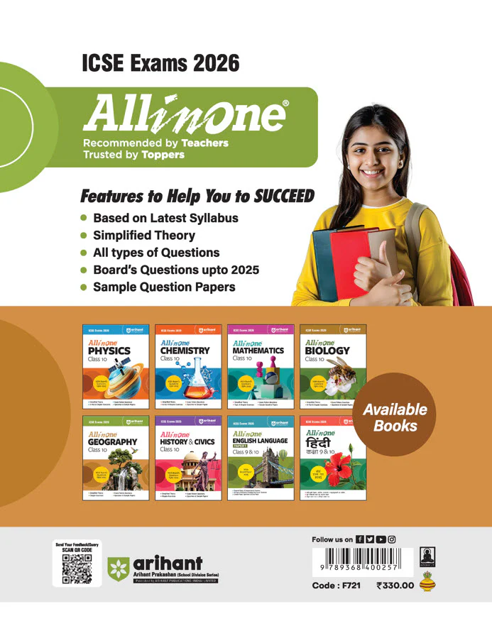 ICSE All in One Geography Class 10 Exam 2026 | With Board's Questions Upto 2025, Exam Pattern Questions, Chapter Exercises, Specimen & Sample Papers - Image 2