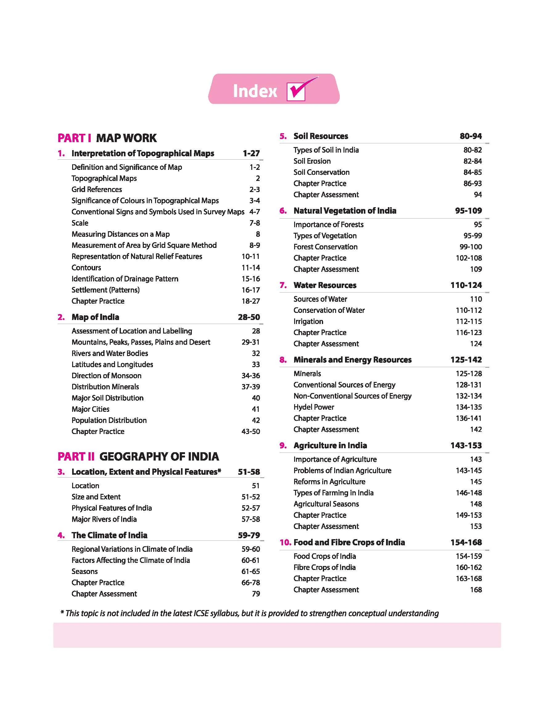 ICSE All in One Geography Class 10 Exam 2027 | Complete Study Guide with Internal Assessment | Theory, Chapter Exercises, Sample Papers & Exam Questions - Image 4