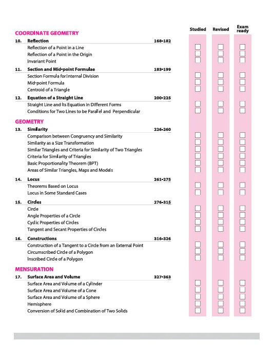 ICSE All in One  Mathematics Class 10 Exam 2026 | With Board's Questions Upto 2025, Exam Pattern Questions, Topic & Chapter Exercises, Sample Question Papers - Image 4