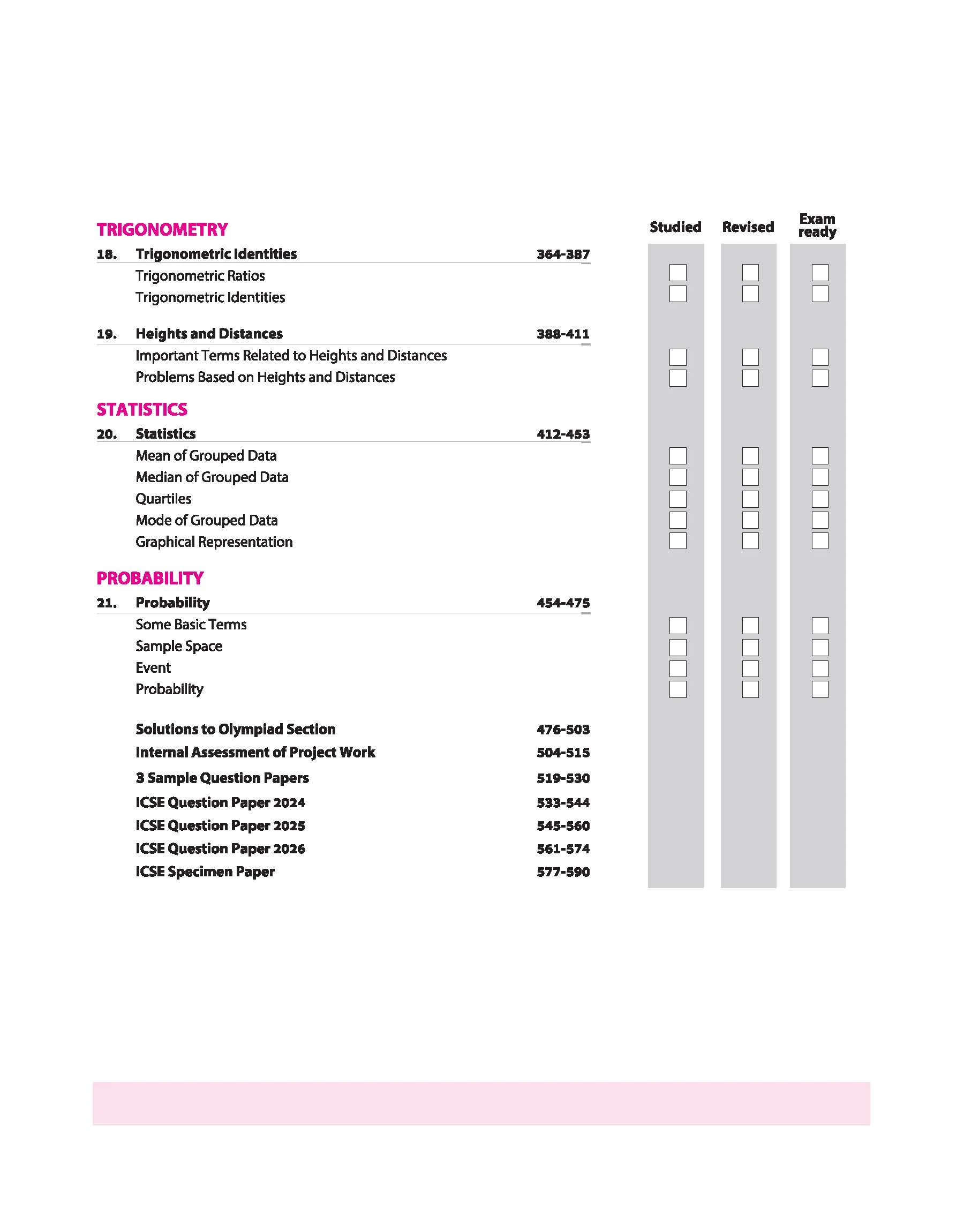 ICSE All in One Mathematics Class 10 Exam 2027 | Complete Study Guide with Internal Assessment | Theory, Chapter Exercises, Sample Papers & Exam Questions - Image 6