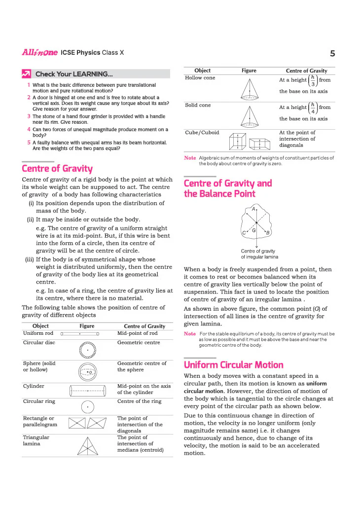 ICSE All in One Physics Class 10 Exam 2027 | Complete Study Guide with Internal Assessment | Theory, Chapter Exercises, Sample Papers & Exam Questions - Image 12