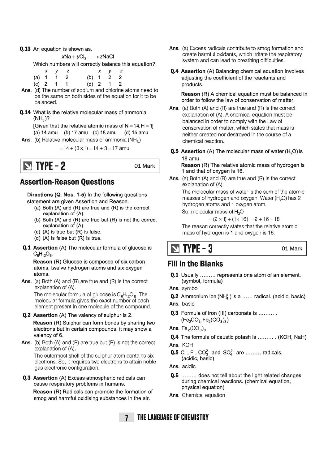 ICSE Chemistry Class 9 Exam Book | Quick Theory, Exam Pattern Questions & Sample Papers | As per Latest ICSE Syllabus | Que Bee 2nd Edition - Image 6