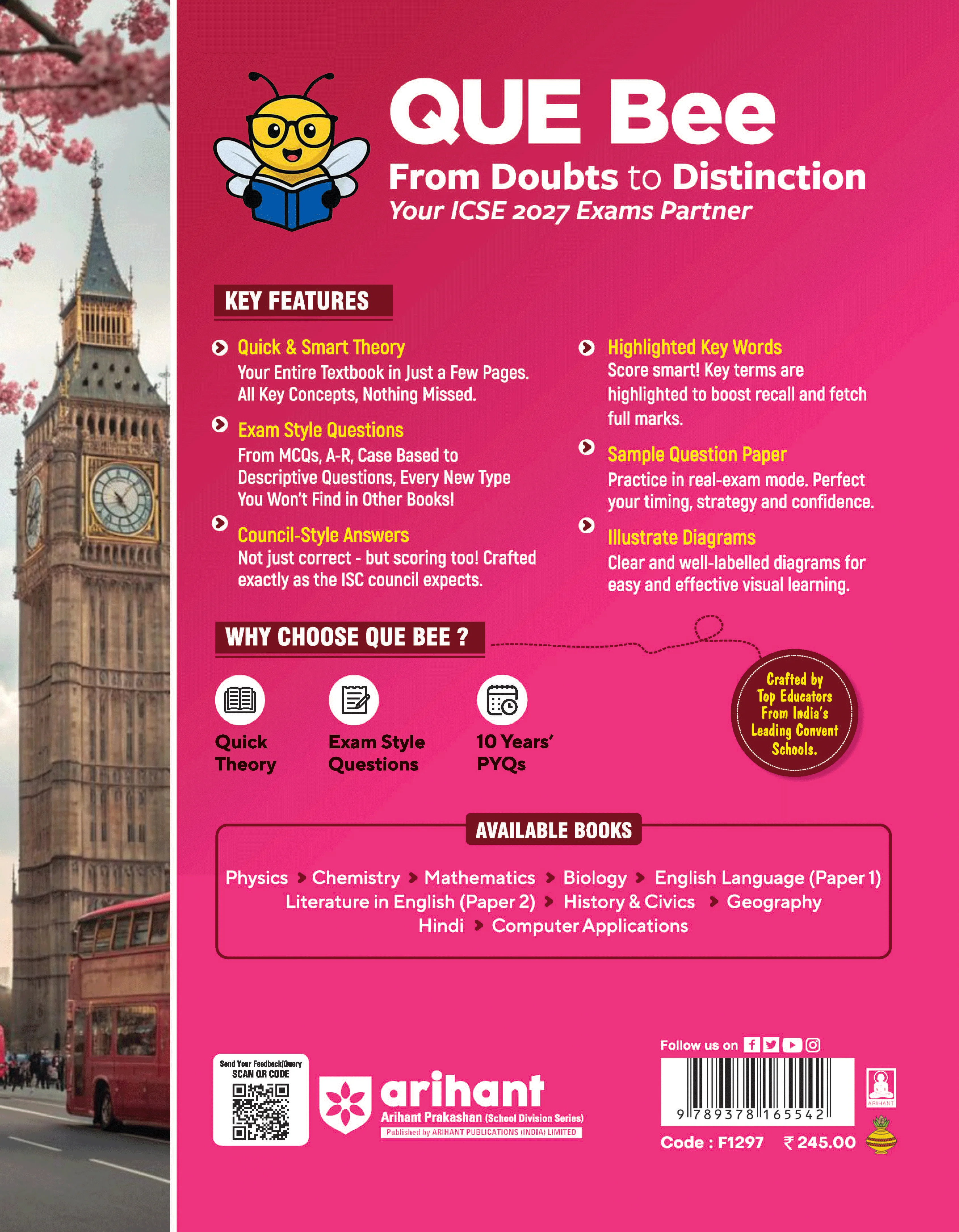 ICSE Literature in English (Paper 2))  Class  10 Exam | Quick Theory, Exam Pattern Questions & Sample Papers | As per Latest ICSE Syllabus | Que Bee 2nd Edition - Image 7