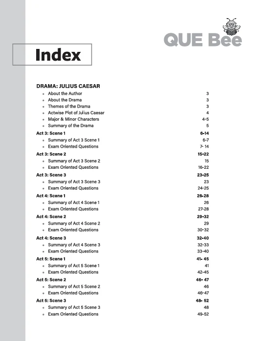 ICSE QUE Bee Literature in English (Paper-2) Class 10 Exam 2026 | Quick Theory, Exam Pattern Questions, 10 years PYQs | Key Words Highlighted - Image 2