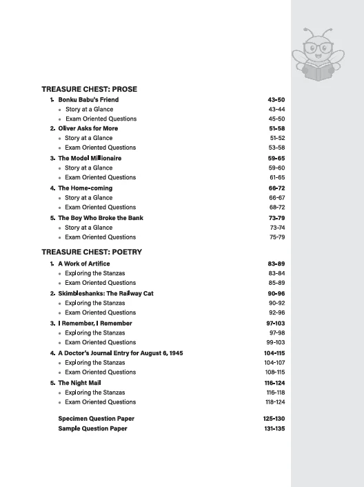 ICSE QUE Bee Literature in English (Paper-2) Class 9 Exam 2026 | Quick Theory, Exam Pattern Questions, 10 years PYQs | Key Words Highlighted - Image 3