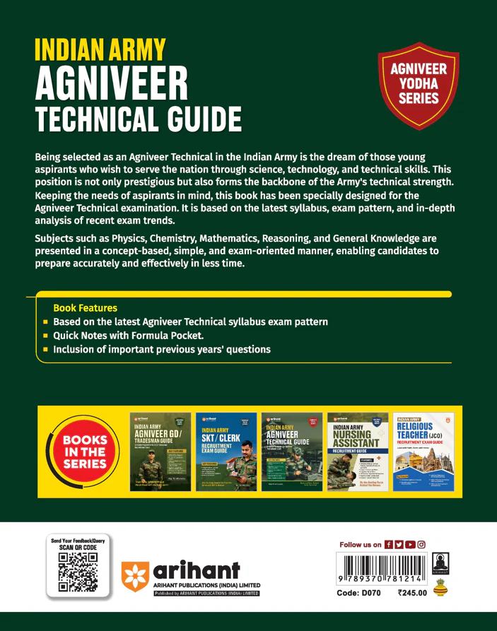 Indian Army Agniveer Technical Recruitment Exam | Complete Syllabus Coverage, Chapterwise PYQs, Maths Formulas - Image 8