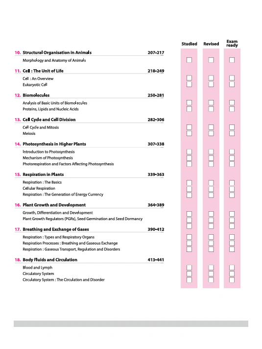 ISC All in One Biology Class 11 Exam 2026 | Simplified Theory, Topic & Chapter Exercises, Exam Pattern Questions with Sample Question Papers - Image 3