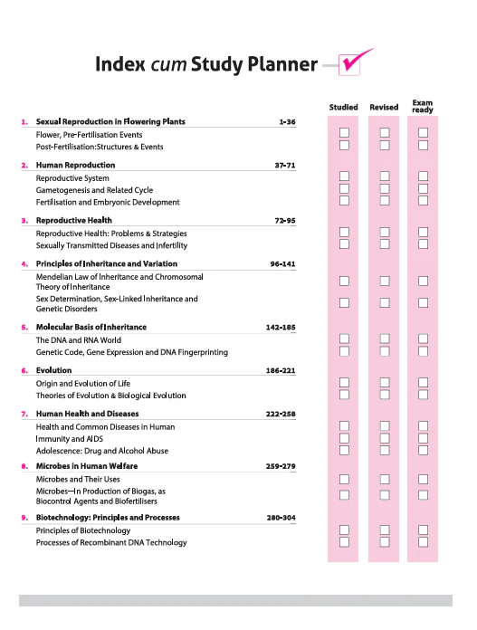 ISC All in One Biology Class 12 Exam 2026 | With Topic & Chapter Exercises, Exam Pattern Questions, Specimen & Sample Papers with Board's Questions Upto 2025 - Image 2