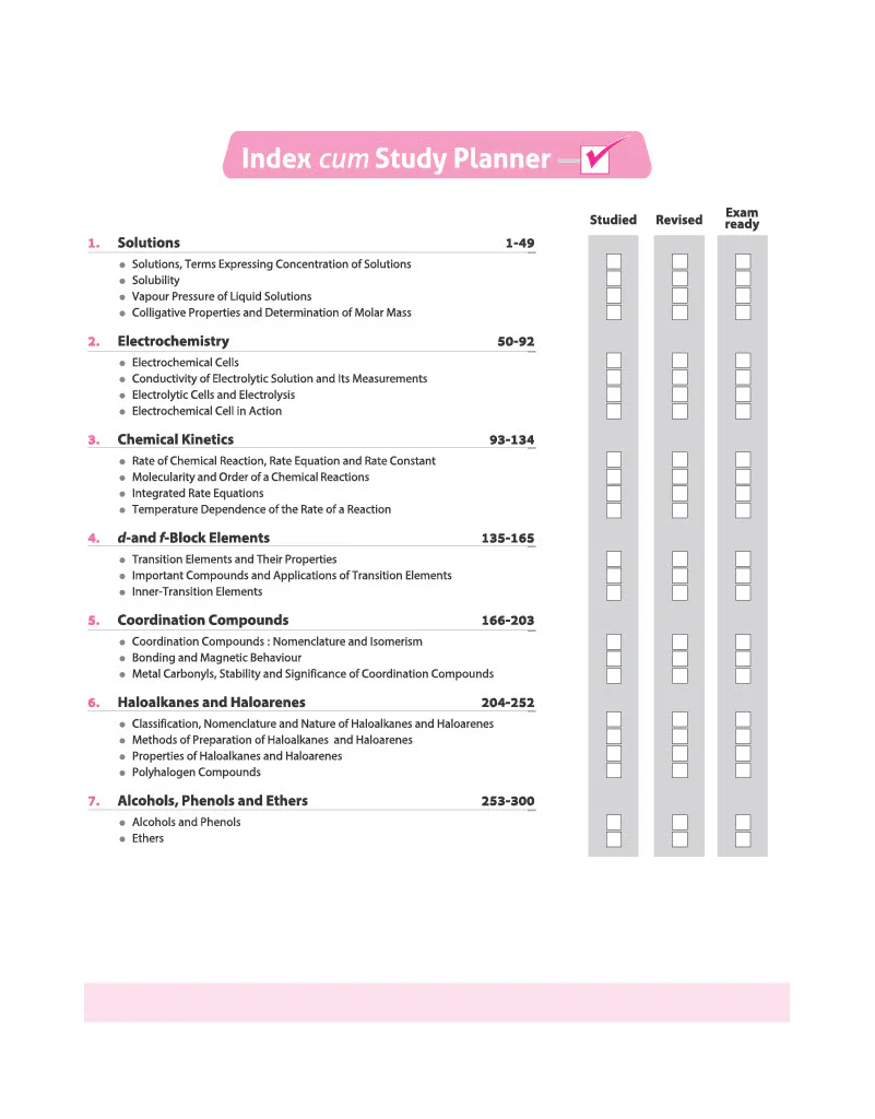ISC All in One Chemistry Class 12 Exam 2027 | Complete Study Guide with Internal Assessment | Theory, Chapter Exercises, Sample Papers & Exam Questions - Image 4