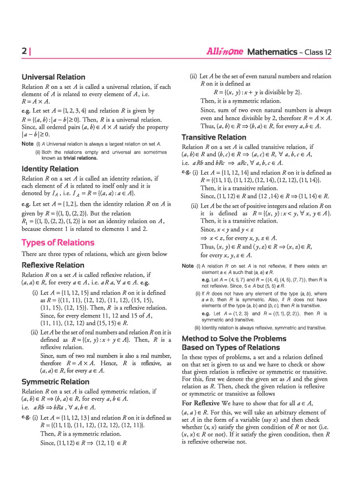 ISC All in One Mathematics Class 12 Exam 2027 | Complete Study Guide with Internal Assessment | Theory, Chapter Exercises, Sample Papers & Exam Questions - Image 9