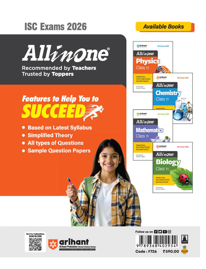 ISC All in One Physics Class 11 Exam 2026 | Simplified Theory, In-Text & Chapter Exercises, Exam Pattern Ques with Sample Question Papers - Image 4