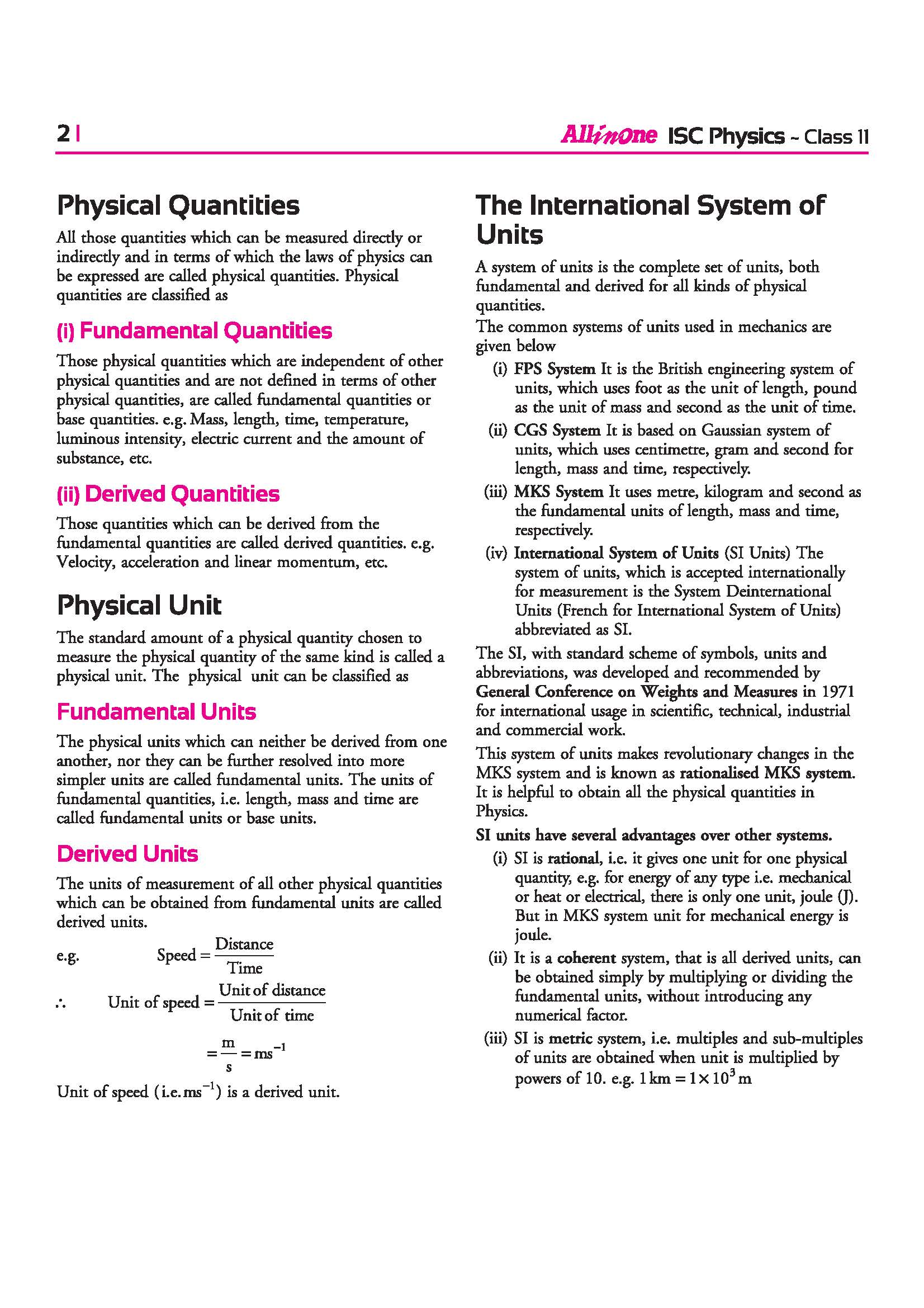 ISC All in One Physics Class 11 Exam 2027 | Complete Study Guide with Internal Assessment | Theory, Chapter Exercises, Sample Papers & Exam Questions - Image 7