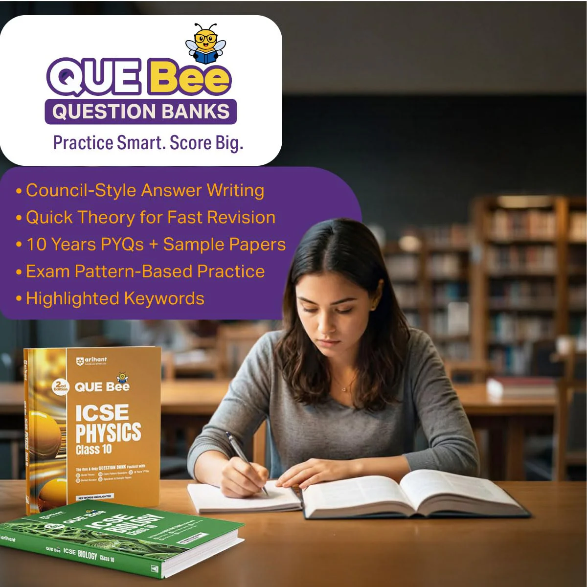 ISC Chemistry Class 11 Exam Book | Quick Theory, Exam Pattern Questions & Sample Papers | As per Latest ICSE Syllabus | Que Bee 2nd Edition - Image 4