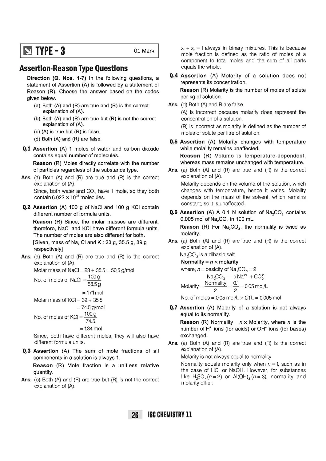 ISC Chemistry Class 11 Exam Book | Quick Theory, Exam Pattern Questions & Sample Papers | As per Latest ICSE Syllabus | Que Bee 2nd Edition - Image 9