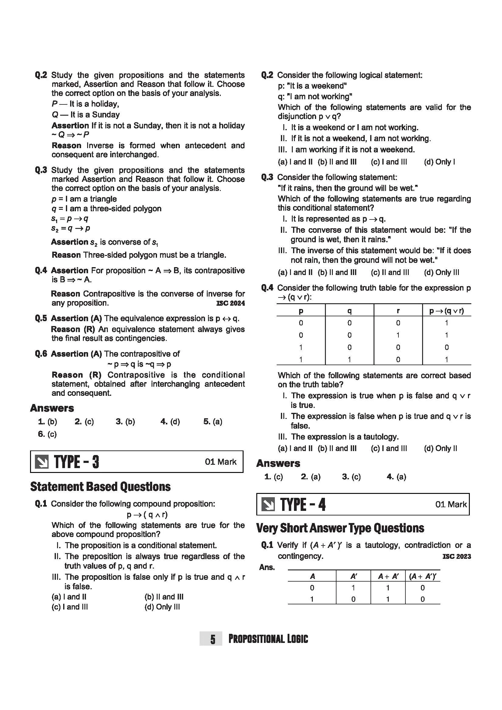 ISC Computer Science  Class 12 Exam | Quick Theory, Exam Pattern Questions & Sample Papers | As per Latest ICSE Syllabus | Que Bee 2nd Edition - Image 10