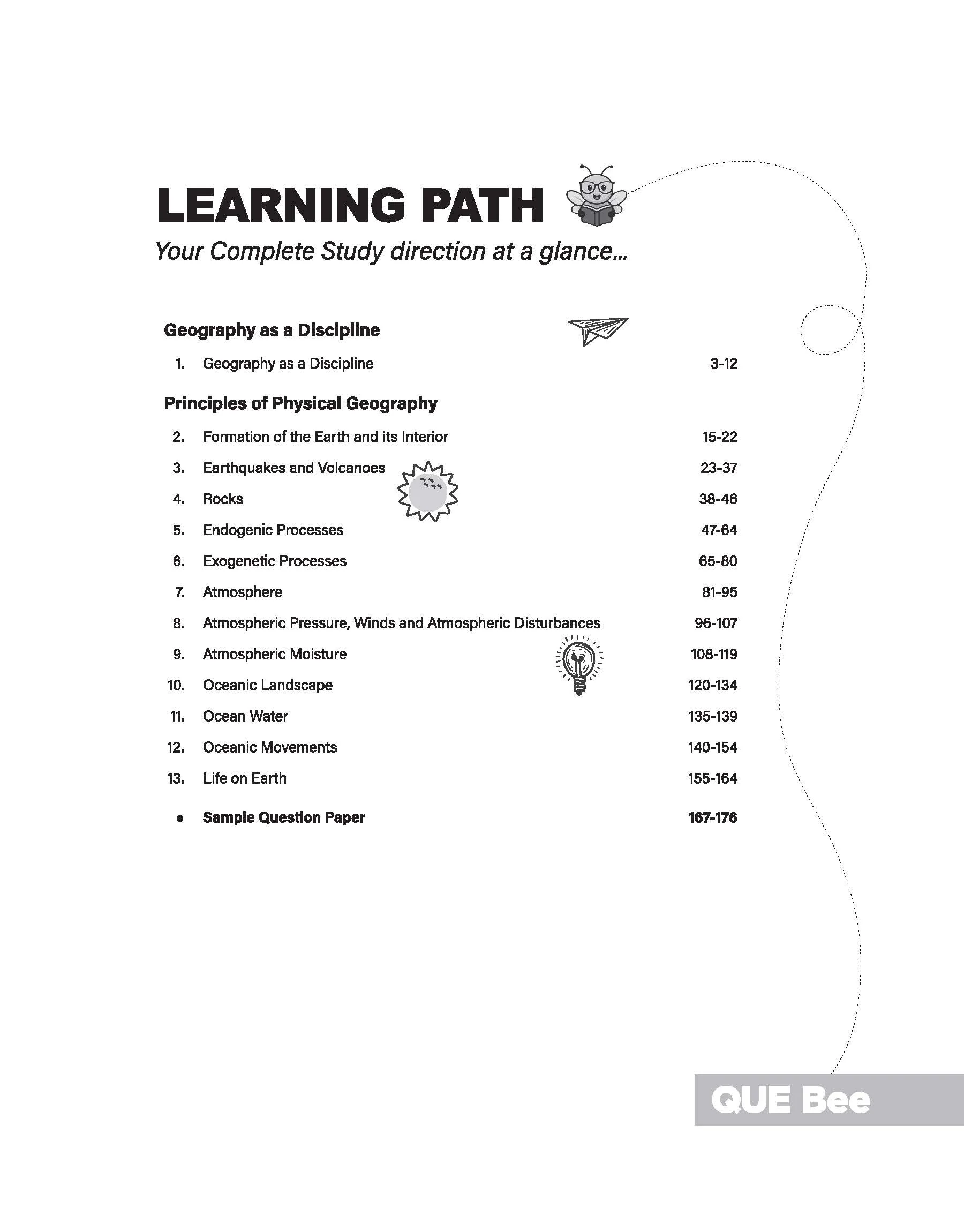 ISC Geography Class 11 Exam | Quick Theory, Exam Pattern Questions & Sample Papers | As per Latest ICSE Syllabus | Que Bee 2nd Edition - Image 5