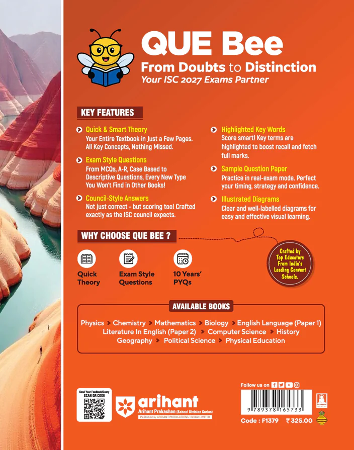 ISC Geography Class 12 Exam | Quick Theory, Exam Pattern Questions & Sample Papers | As per Latest ICSE Syllabus | Que Bee 2nd Edition - Image 11