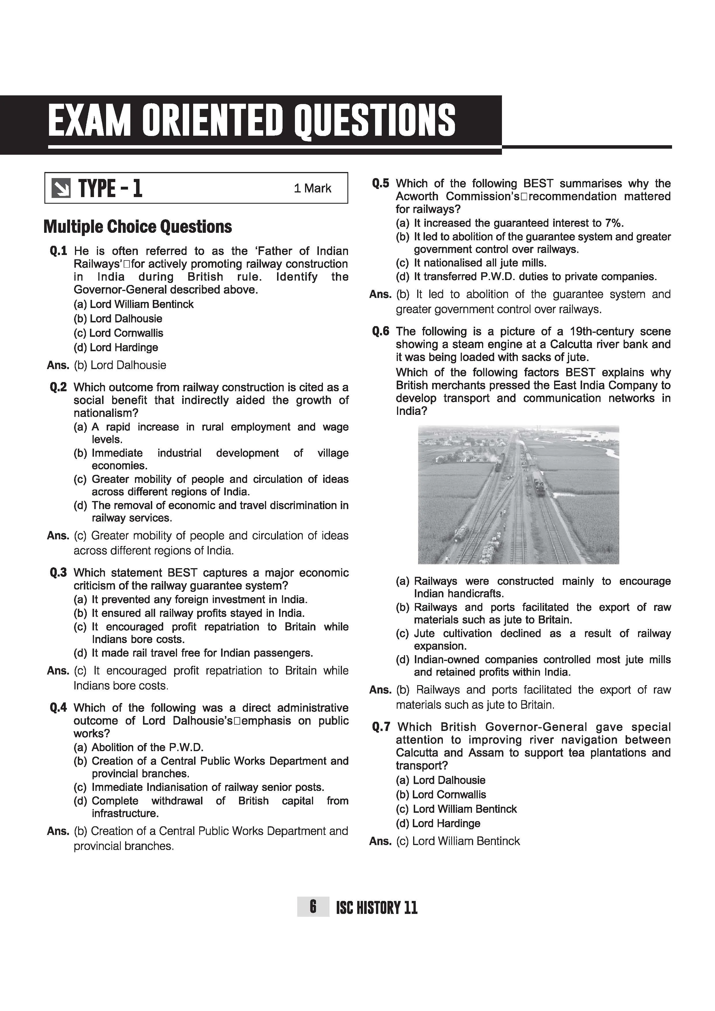 ISC History Class 11 Exam | Quick Theory, Exam Pattern Questions & Sample Papers | As per Latest ICSE Syllabus | Que Bee 2nd Edition - Image 9