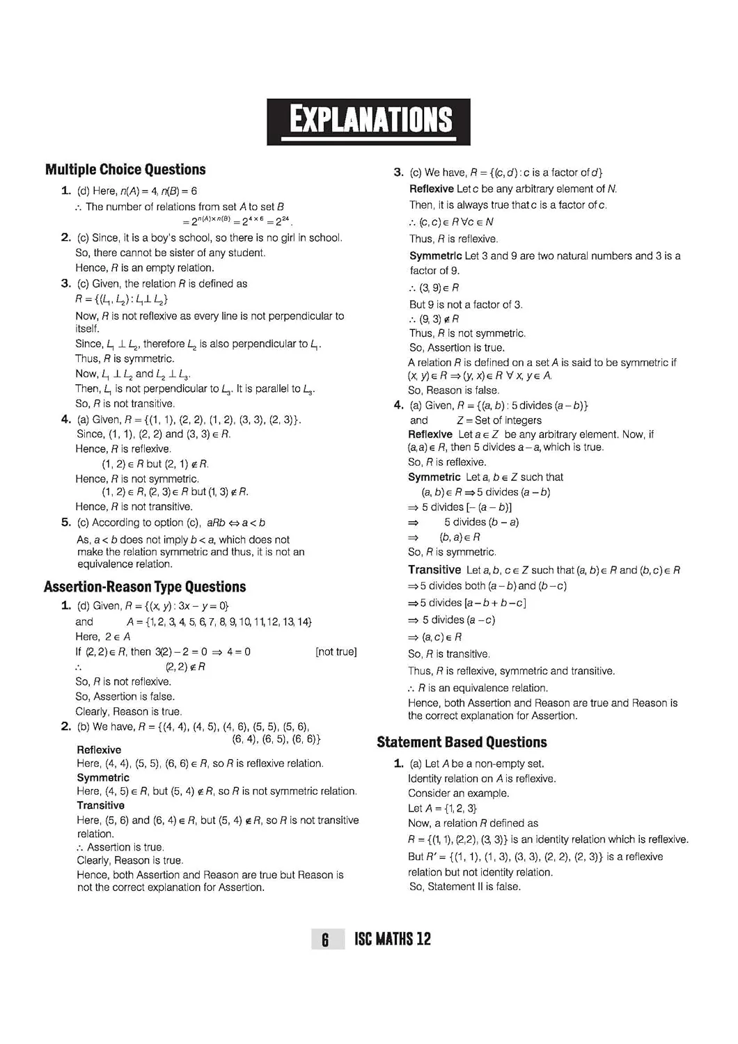 ISC Mathematics Class 12 Exam | Quick Theory, Exam Pattern Questions & Sample Papers | As per Latest ICSE Syllabus | Que Bee 2nd Edition - Image 10
