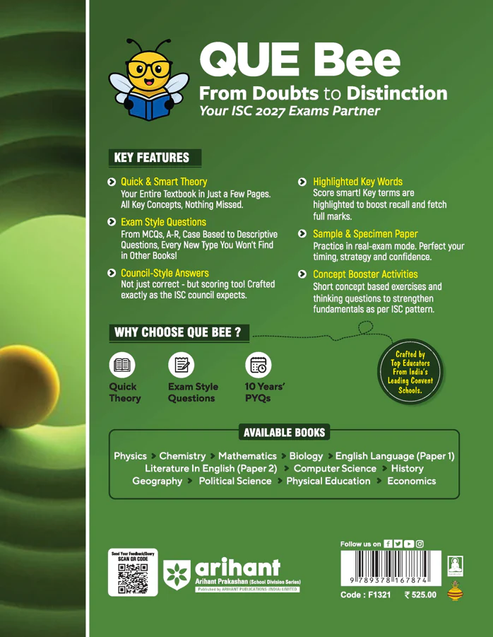 ISC Mathematics Class 12 Exam | Quick Theory, Exam Pattern Questions & Sample Papers | As per Latest ICSE Syllabus | Que Bee 2nd Edition - Image 11