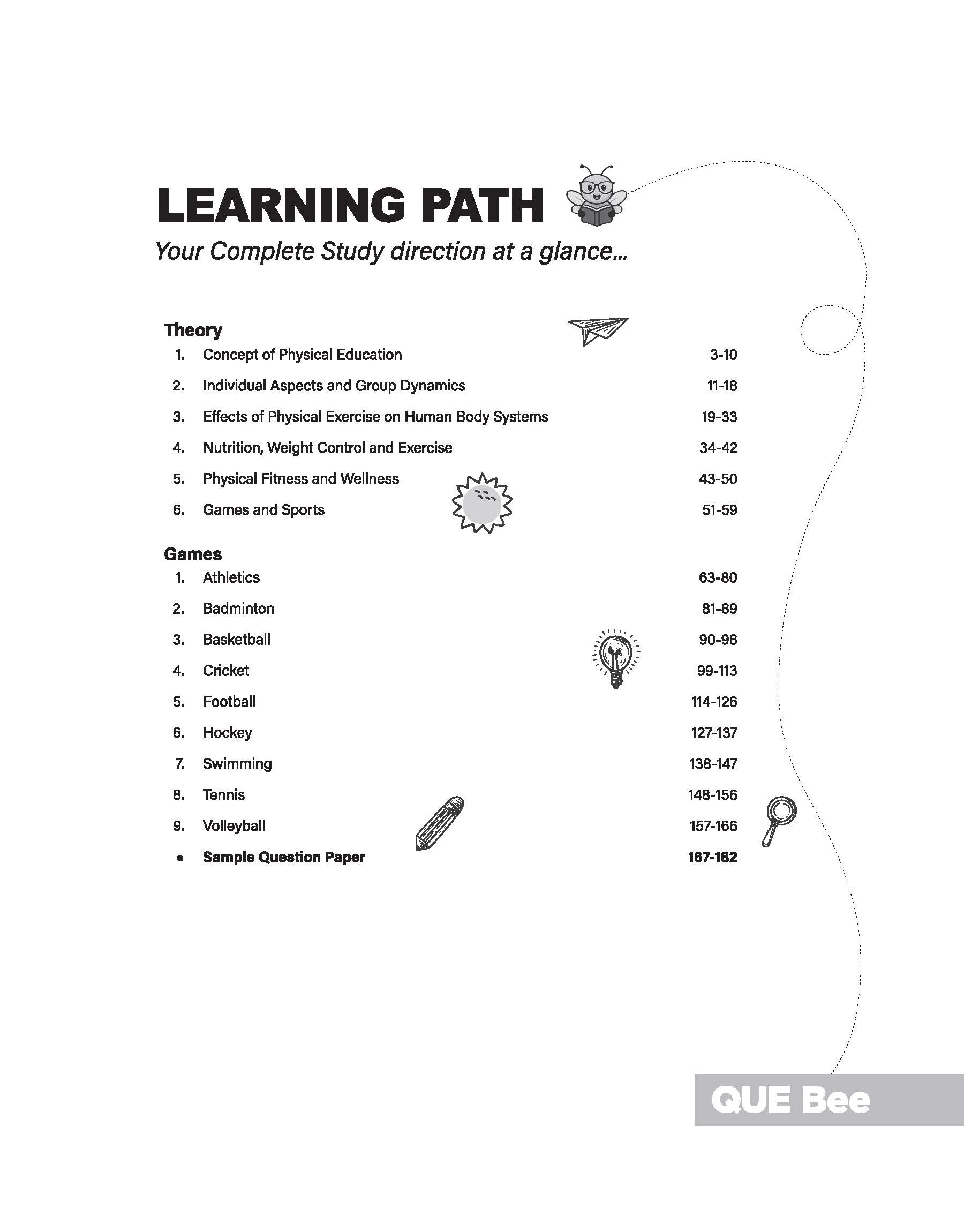 ISC Physical Education Class 11 Exam | Quick Theory, Exam Pattern Questions & Sample Papers | As per Latest ICSE Syllabus | Que Bee 2nd Edition - Image 2