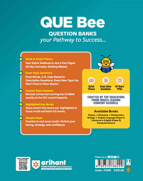 ISC QUE Bee Computer Science Class 11 Exam 2026 | Quick Theory, Exam Pattern Questions, Perfect Answer, Question Papers | Key Words Highlighted - Image 3