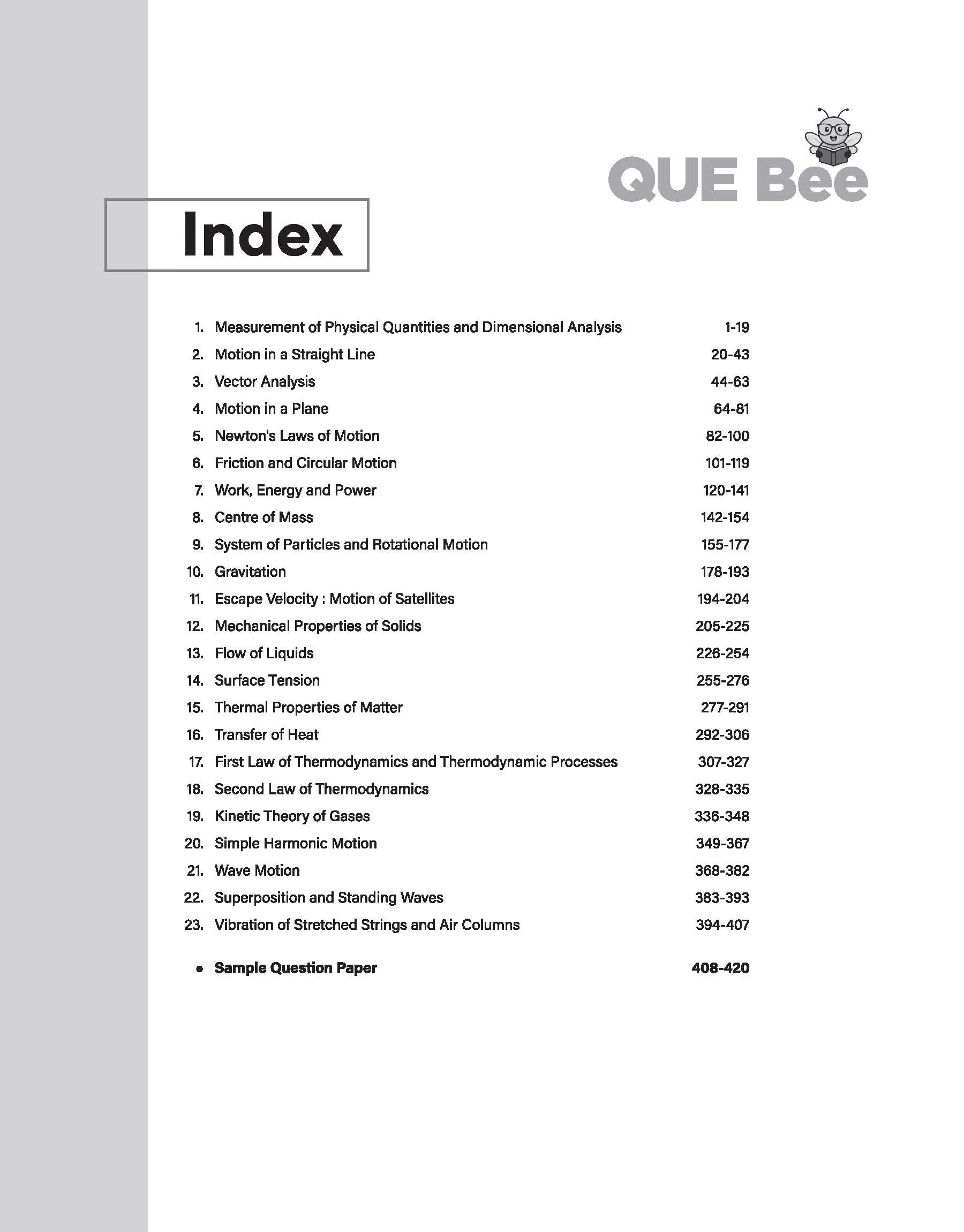 ISC QUE Bee Physics  Class 11 Exam 2026 | Quick Theory, Exam Pattern Questions, Speciman & Sample Papers | Key Words Highlighted - Image 2