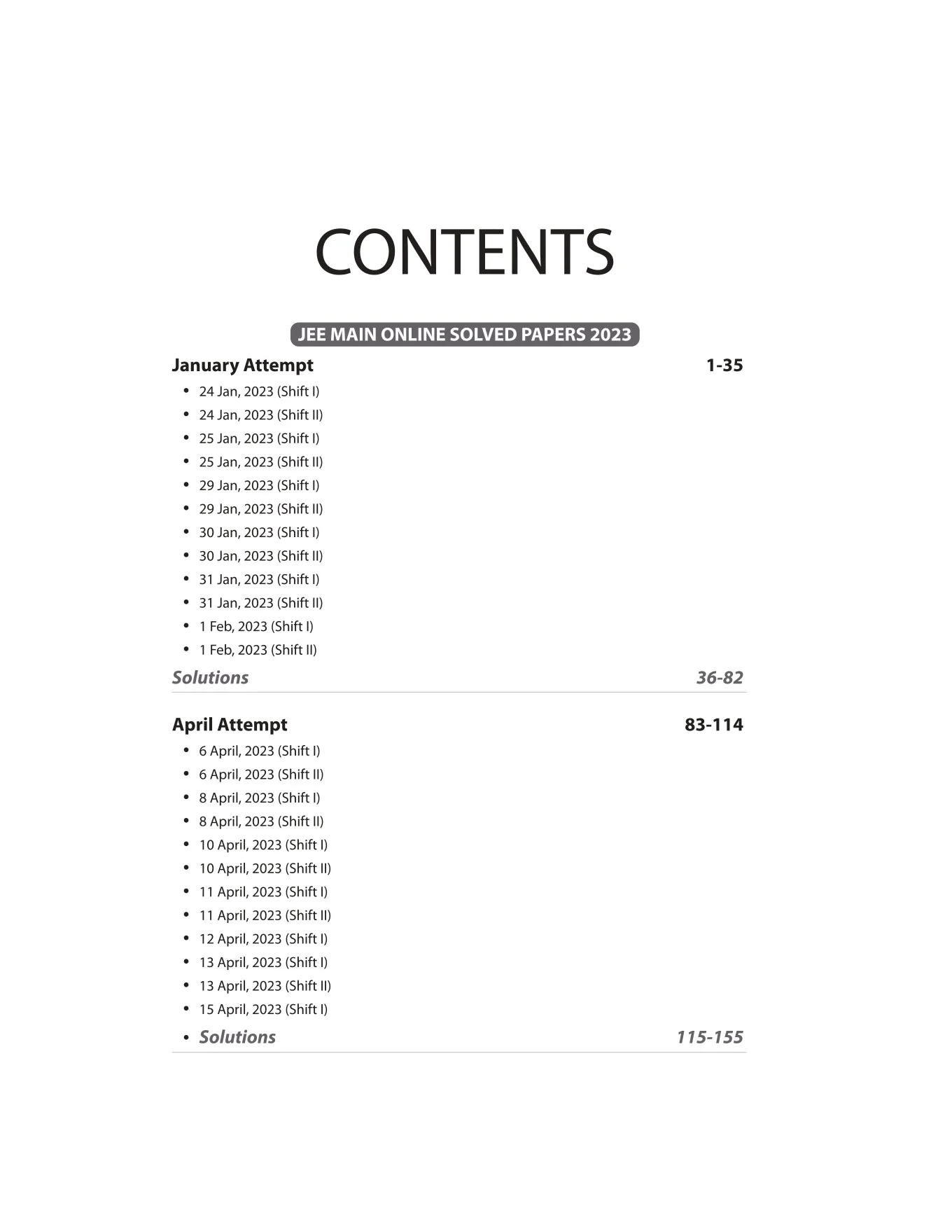 JEE Main Chemistry | Online Solved Papers (2023-2019) - Image 3