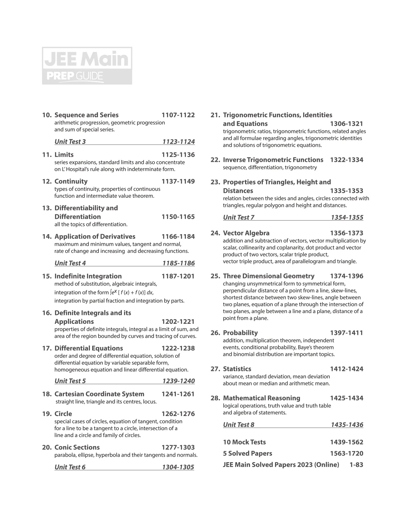 JEE Main PREP GUIDE Physics|Chemistry| Mathematics - Image 7