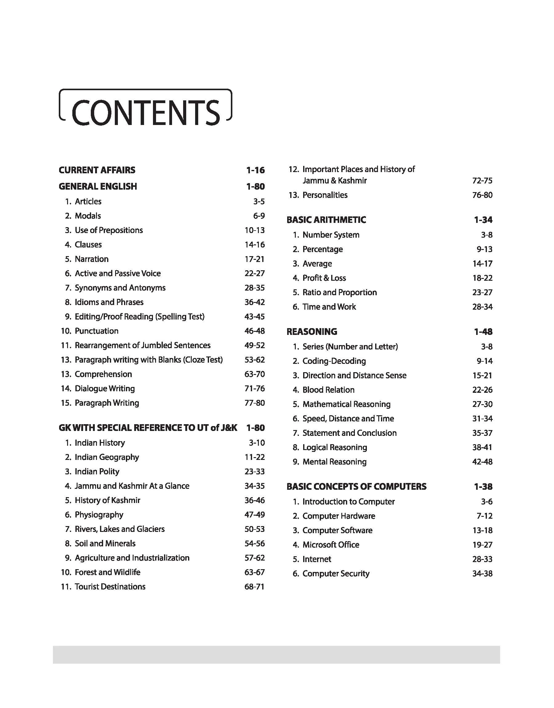 JKSSB Junior Assistant Exam 2026 | Study Guide | Topic-wise Coverage of Complete Syllabus | Based on Latest Exam Pattern & Updated Syllabus - Image 3