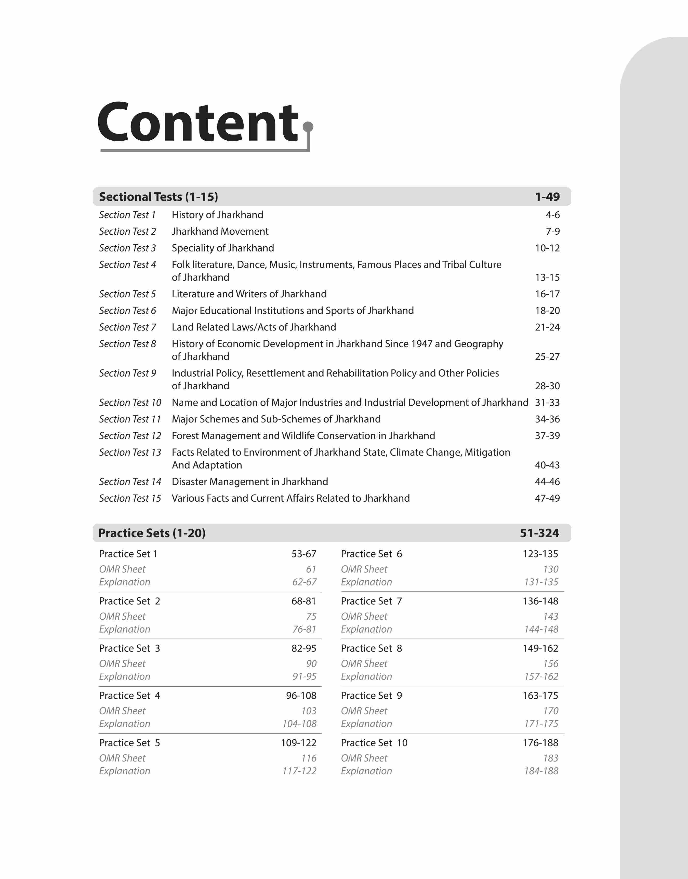 Knock Out JPSC Prelims 2026 | General Studies Paper-II | 15 Sectional Test, 20 Practice Sets & 2 Solved Papers | English Medium - Image 3