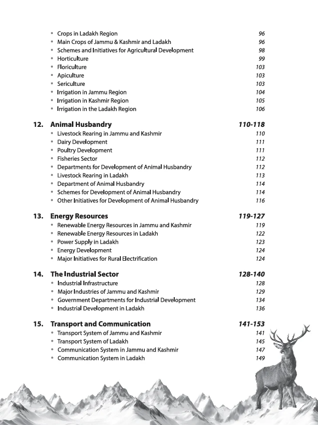 Know Your State Jammu & Kashmir and Ladakh (General Knowledge) | With Coloured Maps, Practice MCQs, PYQs & Budget 2025-26 | Revised Edition - Image 5