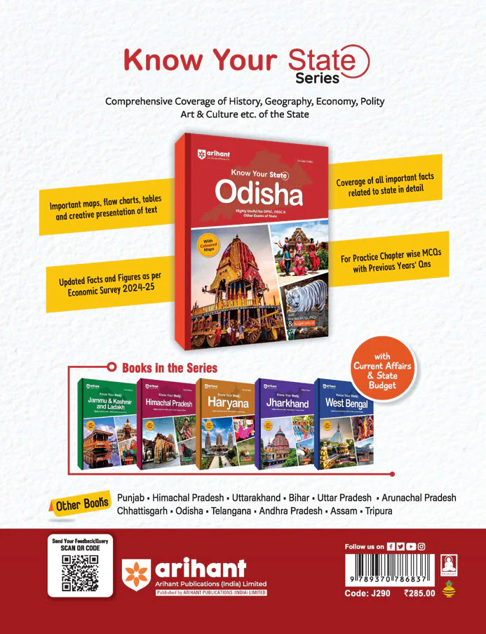 Know Your State Odisha | Highly Useful for OPSC, OSSC & Other Exams | With Practice MCQs, PYQs & Budget 2025-26 - Image 2