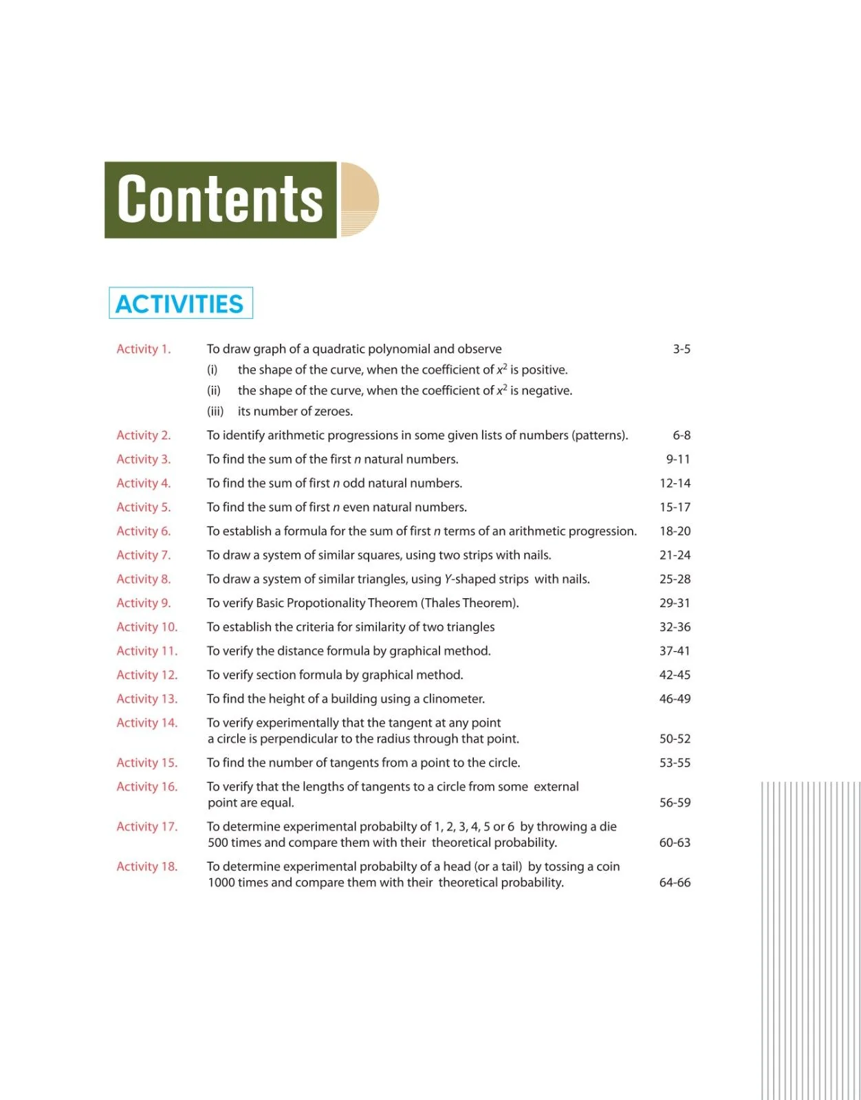 Laboratory Manual Mathematics for CBSE Class X (10th) | Complete Practical Book with Experiments, Viva Voce Questions & Answers | NCERT Compliant Lab Book - Image 3