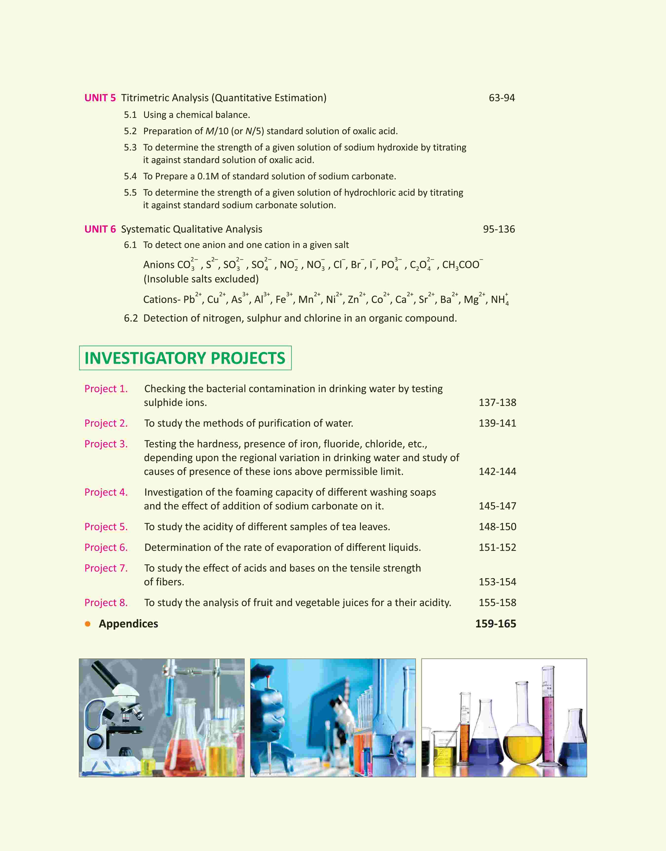 Laboratory Manual CBSE - Chemistry Class 11th | Revised Edition - Image 4